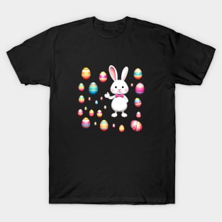 Easter design bunny funny eggs T-Shirt